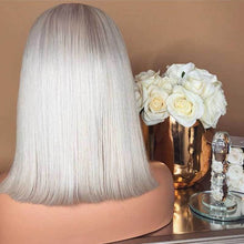 Load image into Gallery viewer, White Bob Glamorous Wig For Woman
