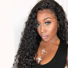 Load image into Gallery viewer, Black wavy Heat-resistant Wig
