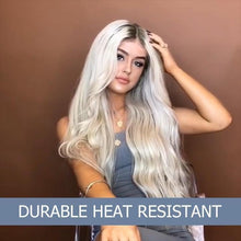 Load image into Gallery viewer, Durable Heat resistant full wig
