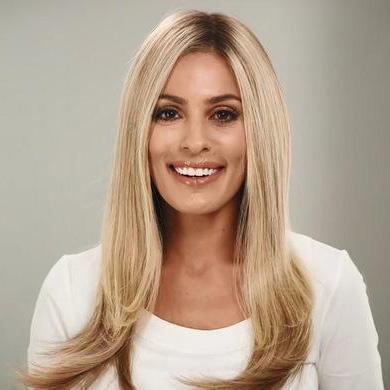 Blonde Gradient durable natural wig