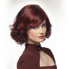 Load image into Gallery viewer, Real mixed red wavy full wig
