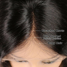 Load image into Gallery viewer, Lace Front Wavy Wig 100% Human Virgin Hair
