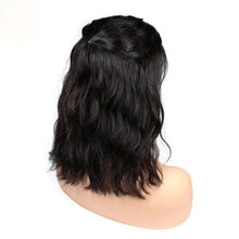 Load image into Gallery viewer, Black Lace front wig 100% Human Virgin
