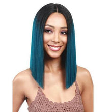 Load image into Gallery viewer, Malachite green Party straight wig
